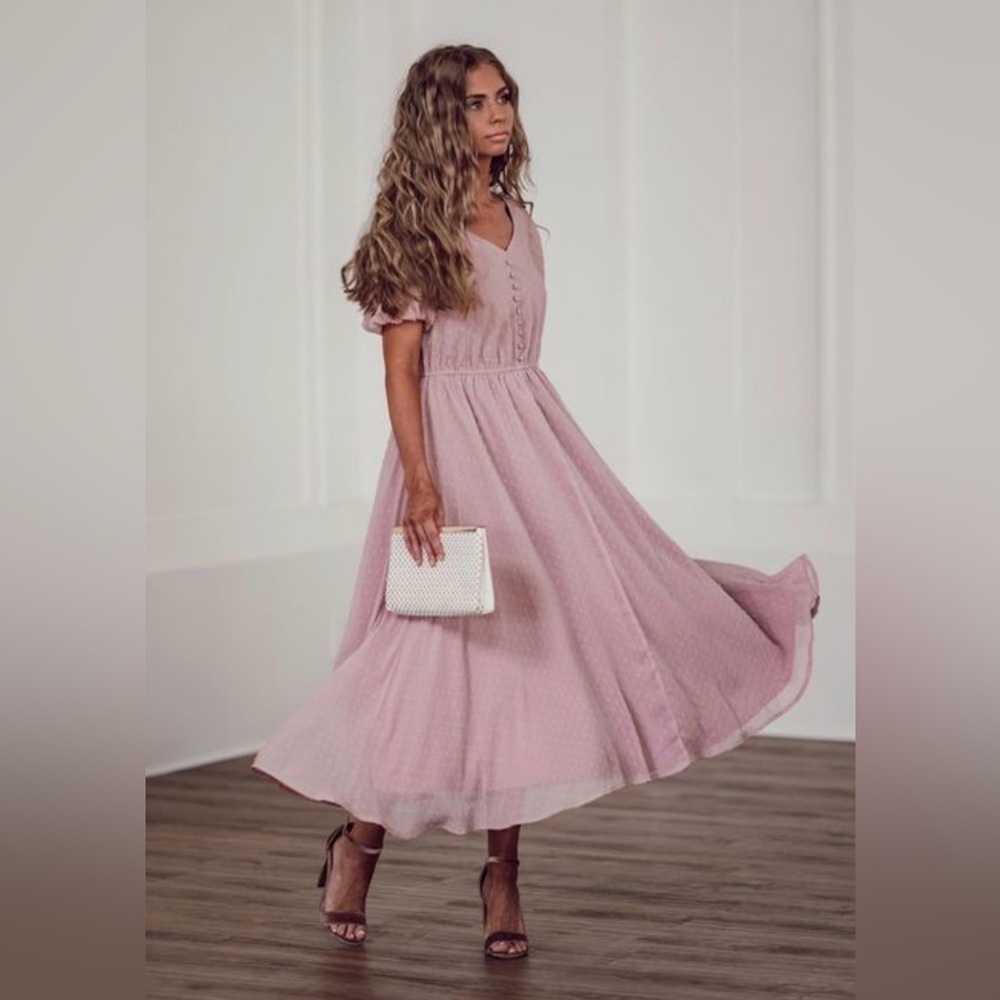 JESSAKAE HIGHBURY DRESS women romantic Pink size M